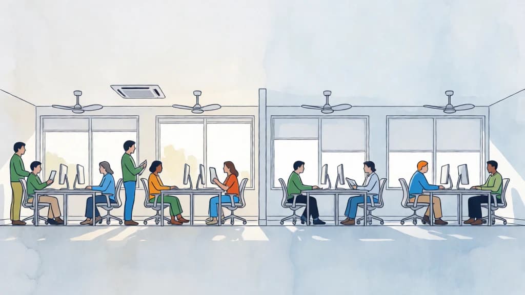 Ilustración de Confort térmico adaptativo