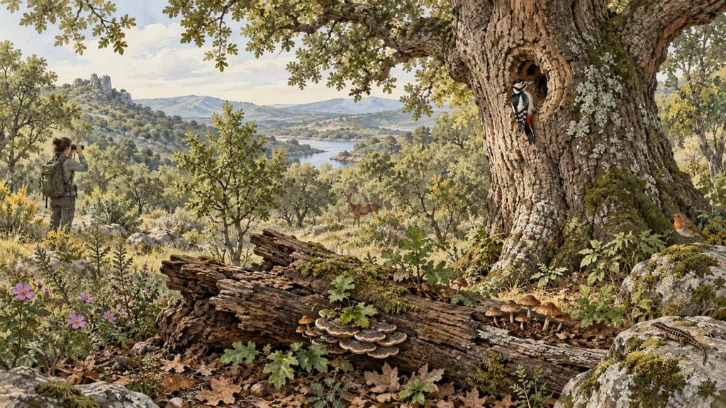 Irudigintza Conservación de árboles hábitat y madera muerta