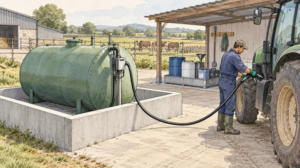 Principio de Contención de combustibles en fincas