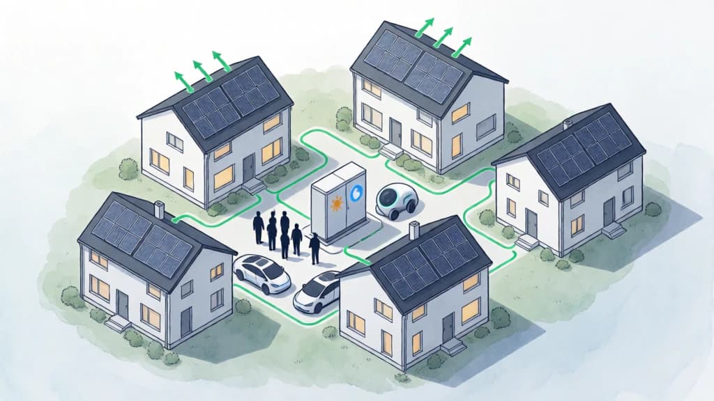 Ilustración de Flexibilidad de demanda y comunidades energéticas