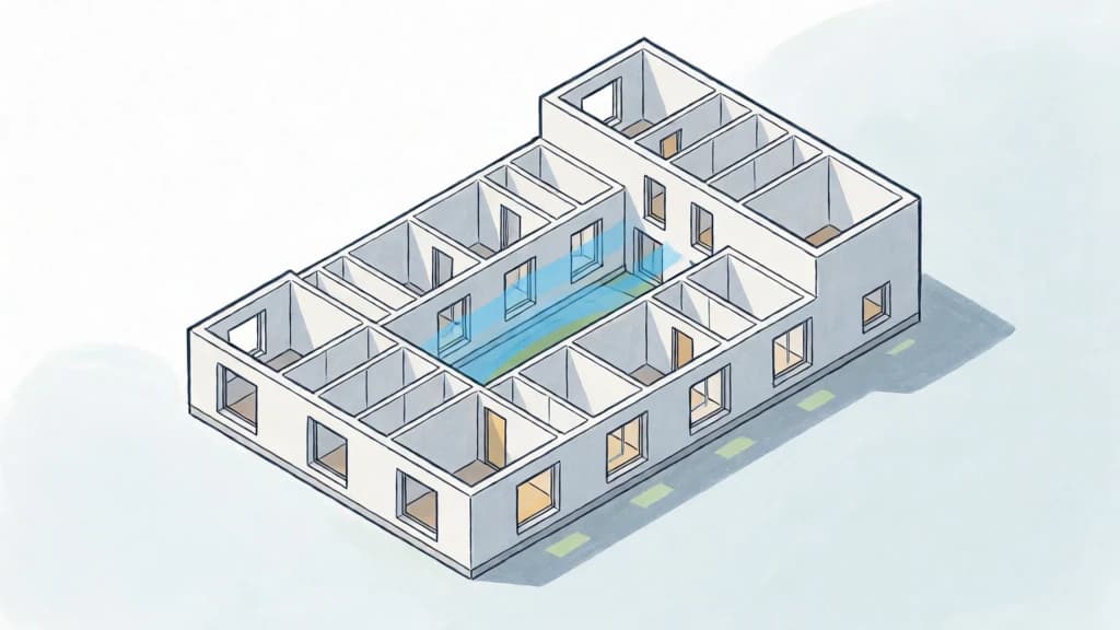 Ilustración de Forma y geometría bioclimática