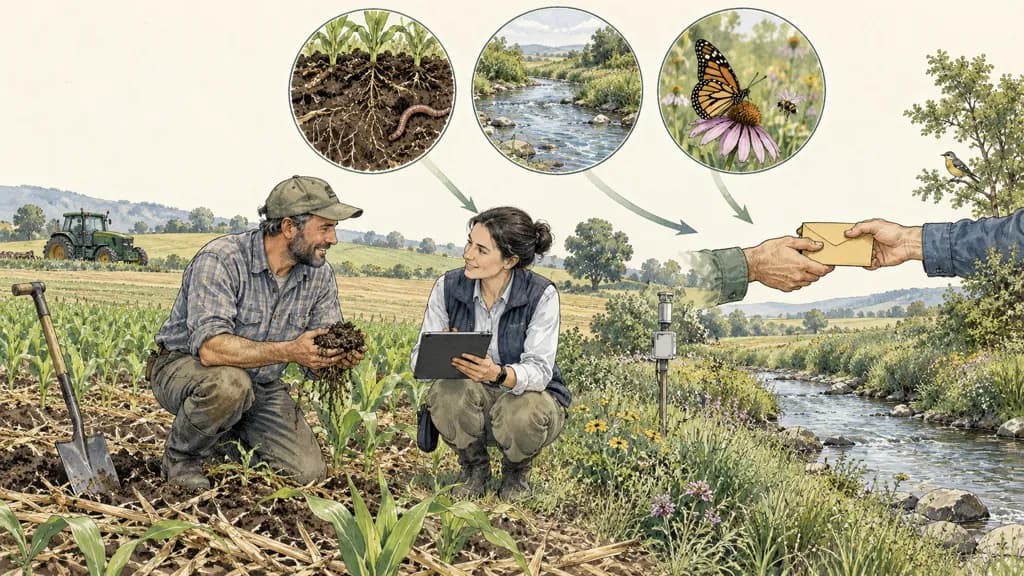 Ilustración de Incentivos por resultados agroambientales