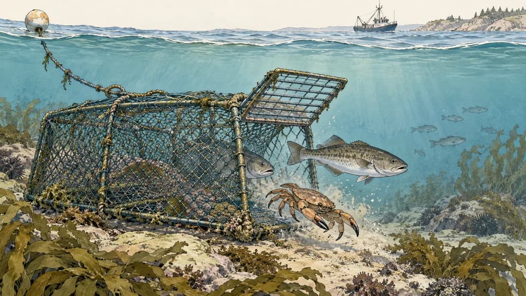 Illustration of Trampas con salida si se pierden