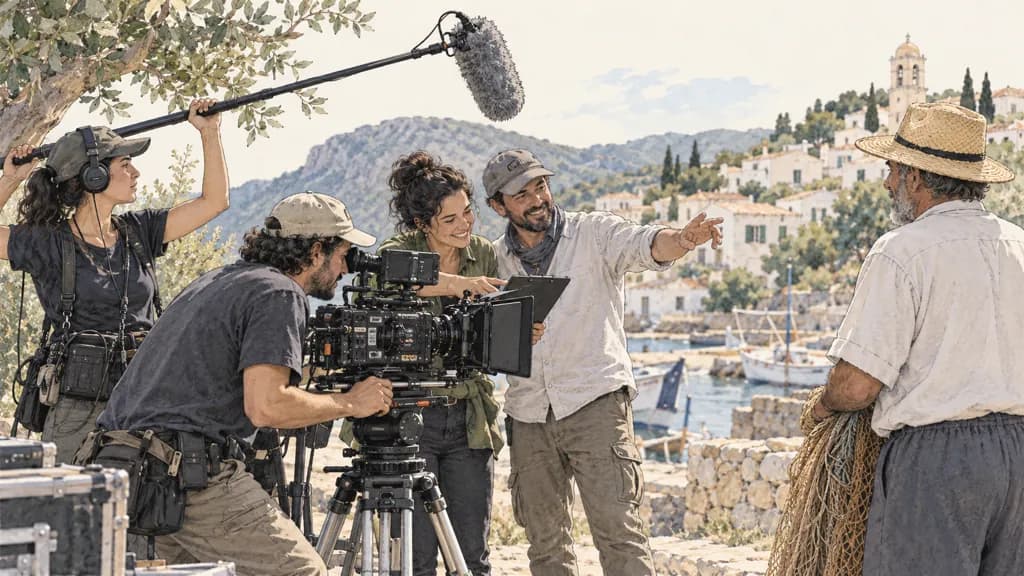 Principio de Contratación de equipos locales de cine