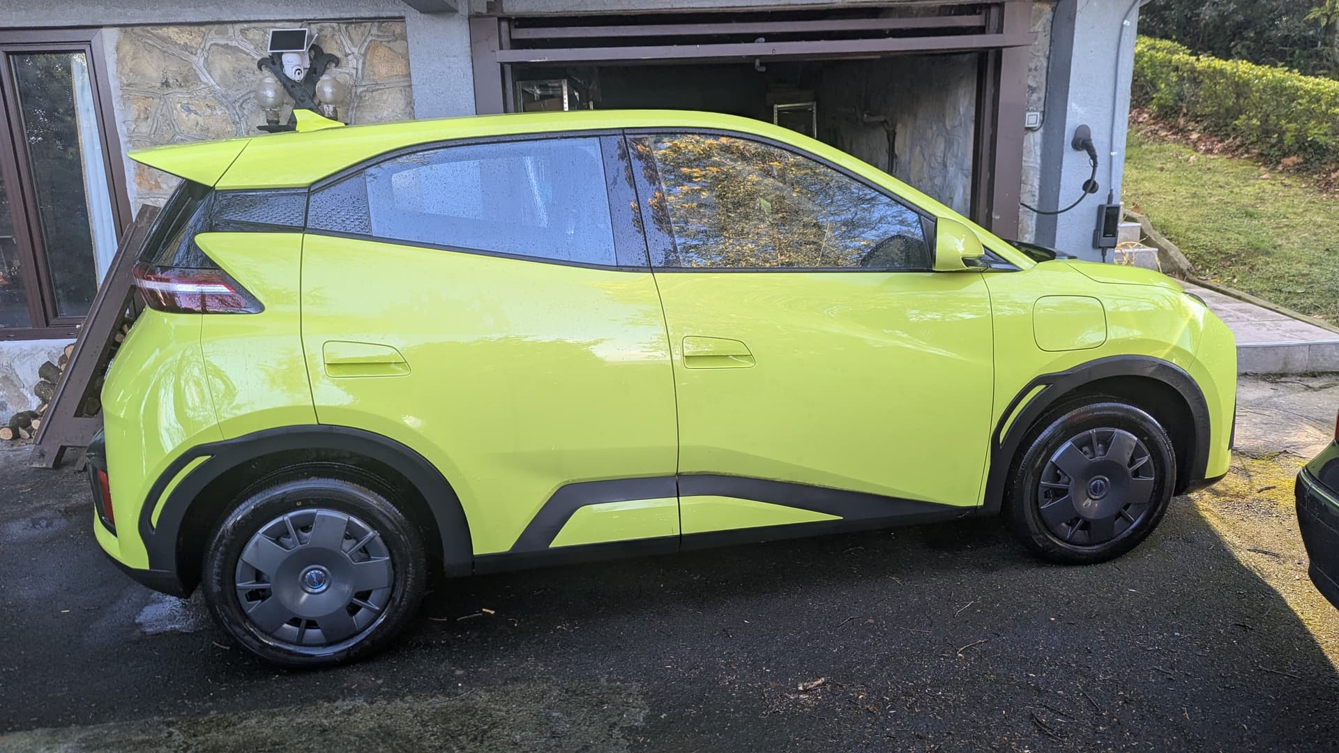 Electric car using AEBdESIGN equipment