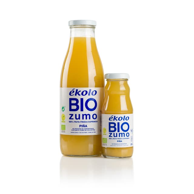 Zumo de PIÑA Ecológico, 100% exprimido — Ékolo