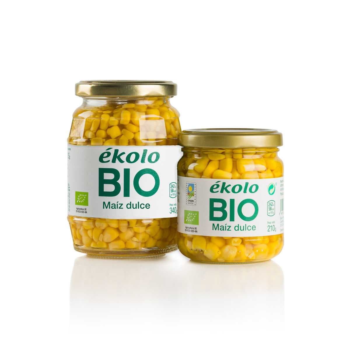 Organic sweetcorn — Ékolo