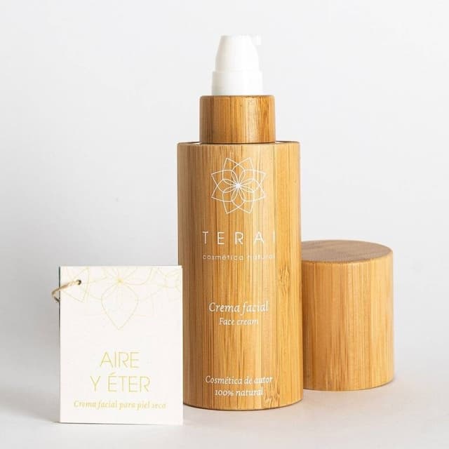 Crema hidratante facial para piel seca AIRE Y ÉTER — Terai