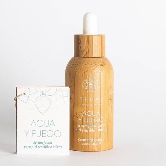 Sérum facial para piel sensible o mixta AGUA Y FUEGO — Terai