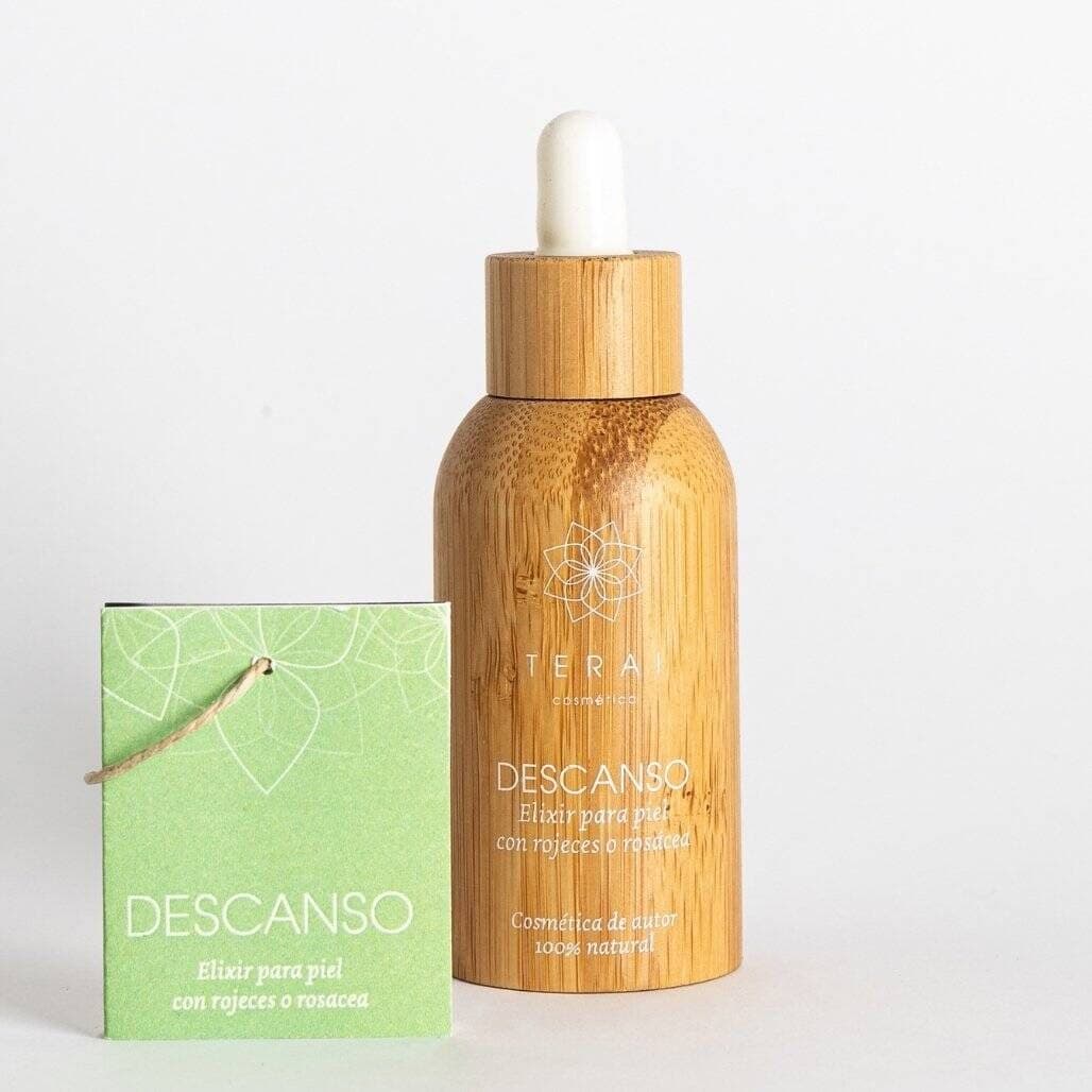 Face elixir for skin with redness or rosacea DESCANSO — Terai
