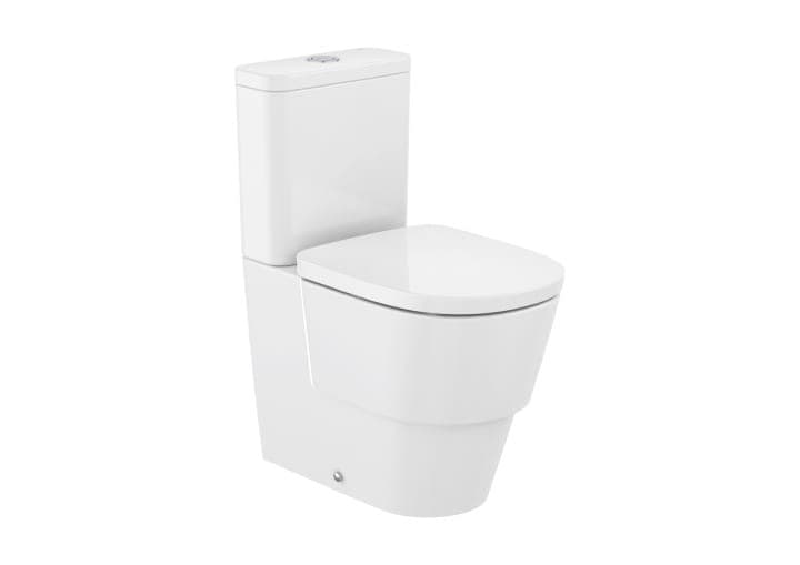 Tura Rimless deskarga bikoitzeko komuna, 4/2 L — Roca
