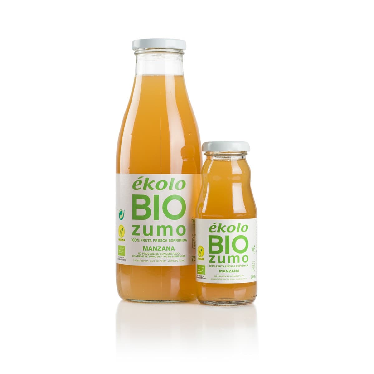 Organic apple juice, 100% squeezed (MANZANA) — Ékolo