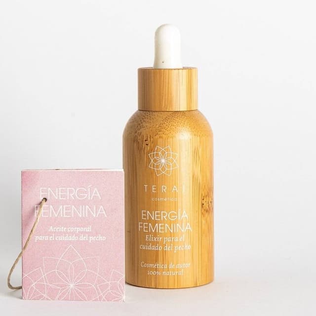 Aceite corporal para el cuidado del pecho ENERGÍA FEMENINA — Terai
