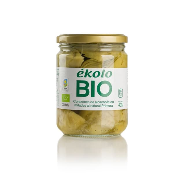 Alcachofas Ecológicas en Mitades — Ékolo