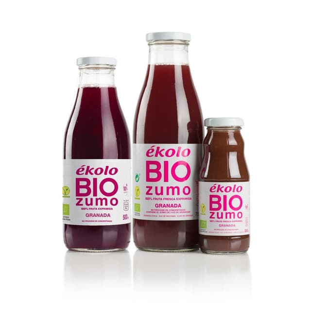 Zumo de GRANADA Ecológico 100% exprimido — Ékolo
