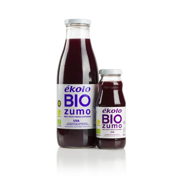 Zumo de UVA Ecológico 100% exprimido — Ékolo