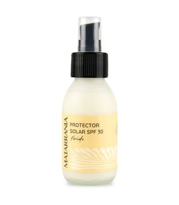 Fluid mineral sunscreen SPF30, 75% organic (BIO) — MATARRANIA